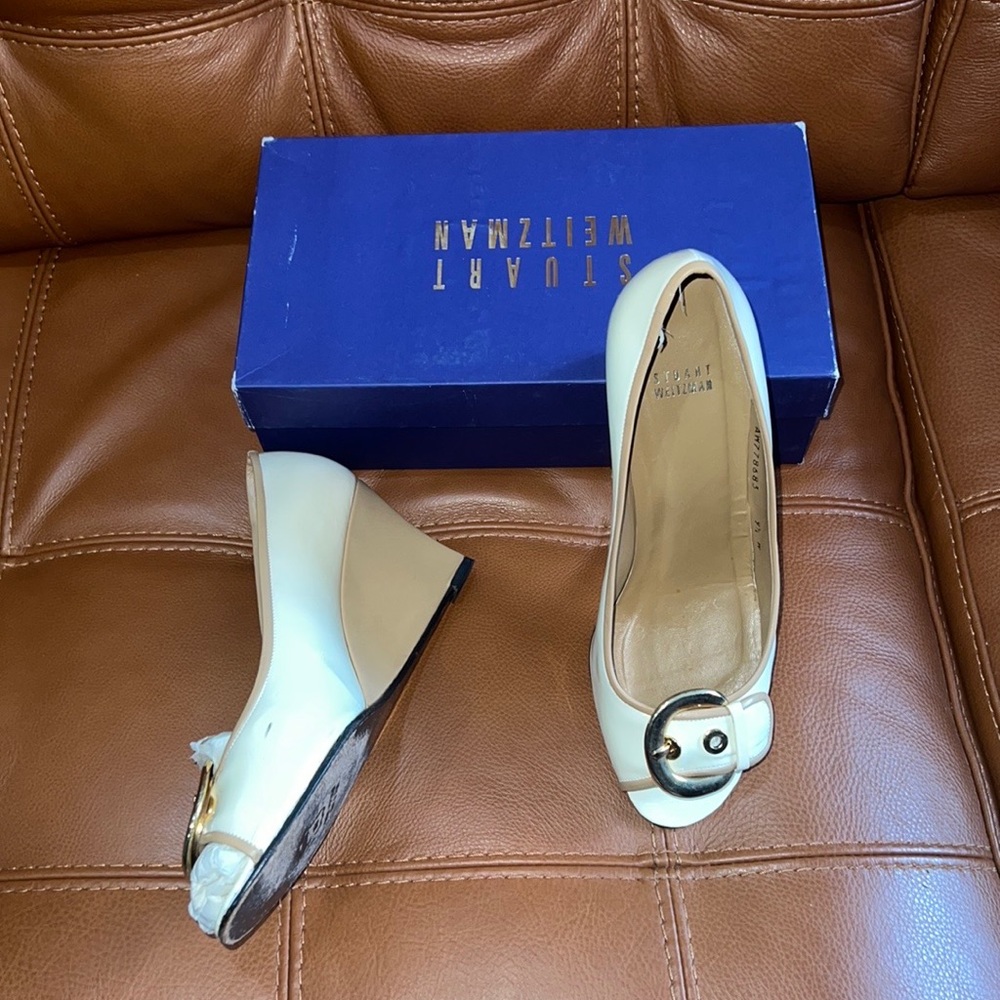 Stuart Weitzman Wedges Shoes sz W9.5